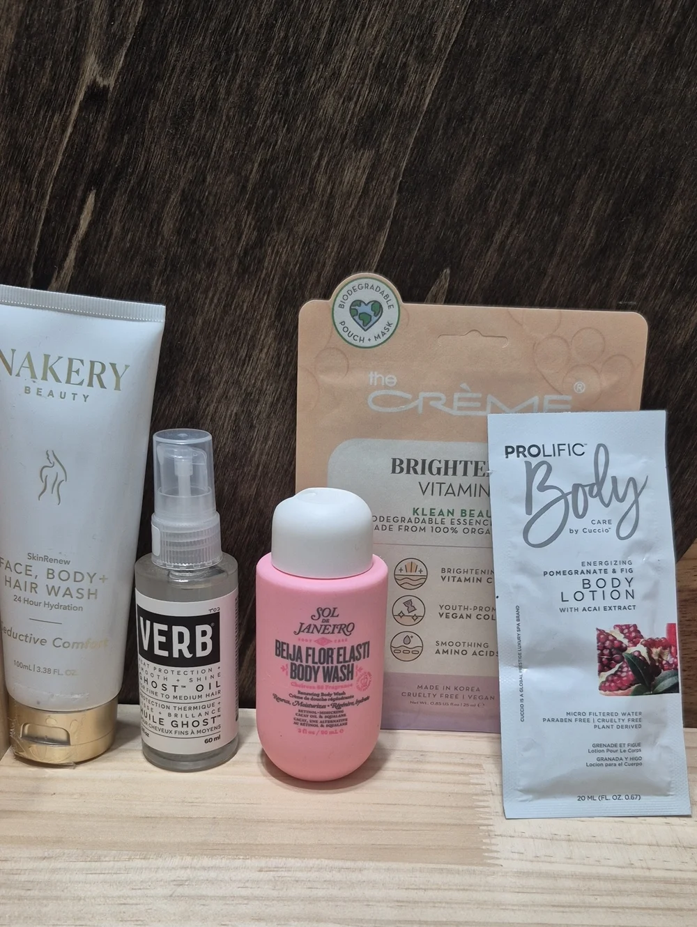 Skincare subcategory selection